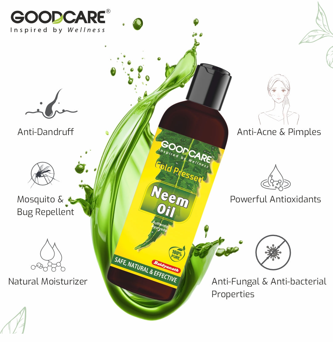 Goodcare Pure Natural Cold Pressed Neem Oil