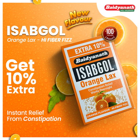 Baidyanath Isabgol Orange Lax