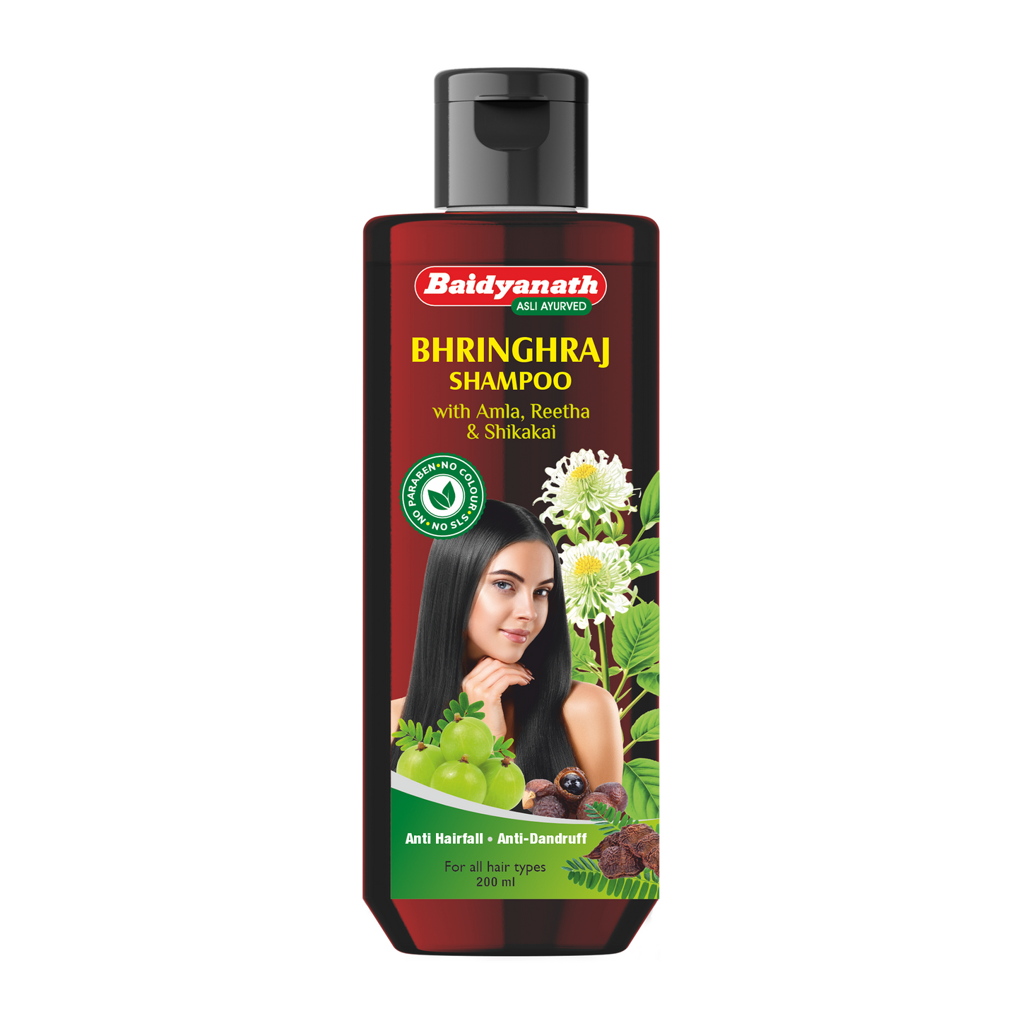 Bhringraj Shampoo-200 ML For Stronger & Shinny Hair