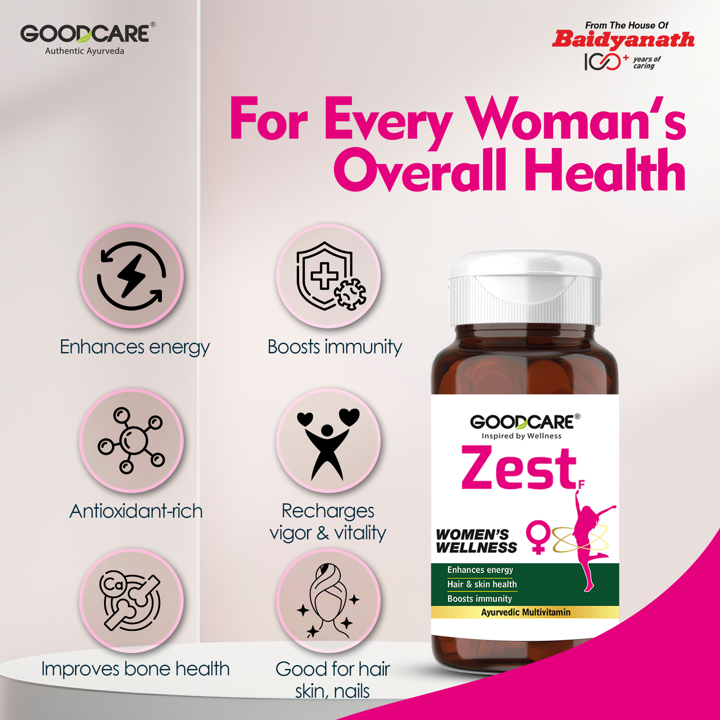 Goodcare Zest Women - 60 CP