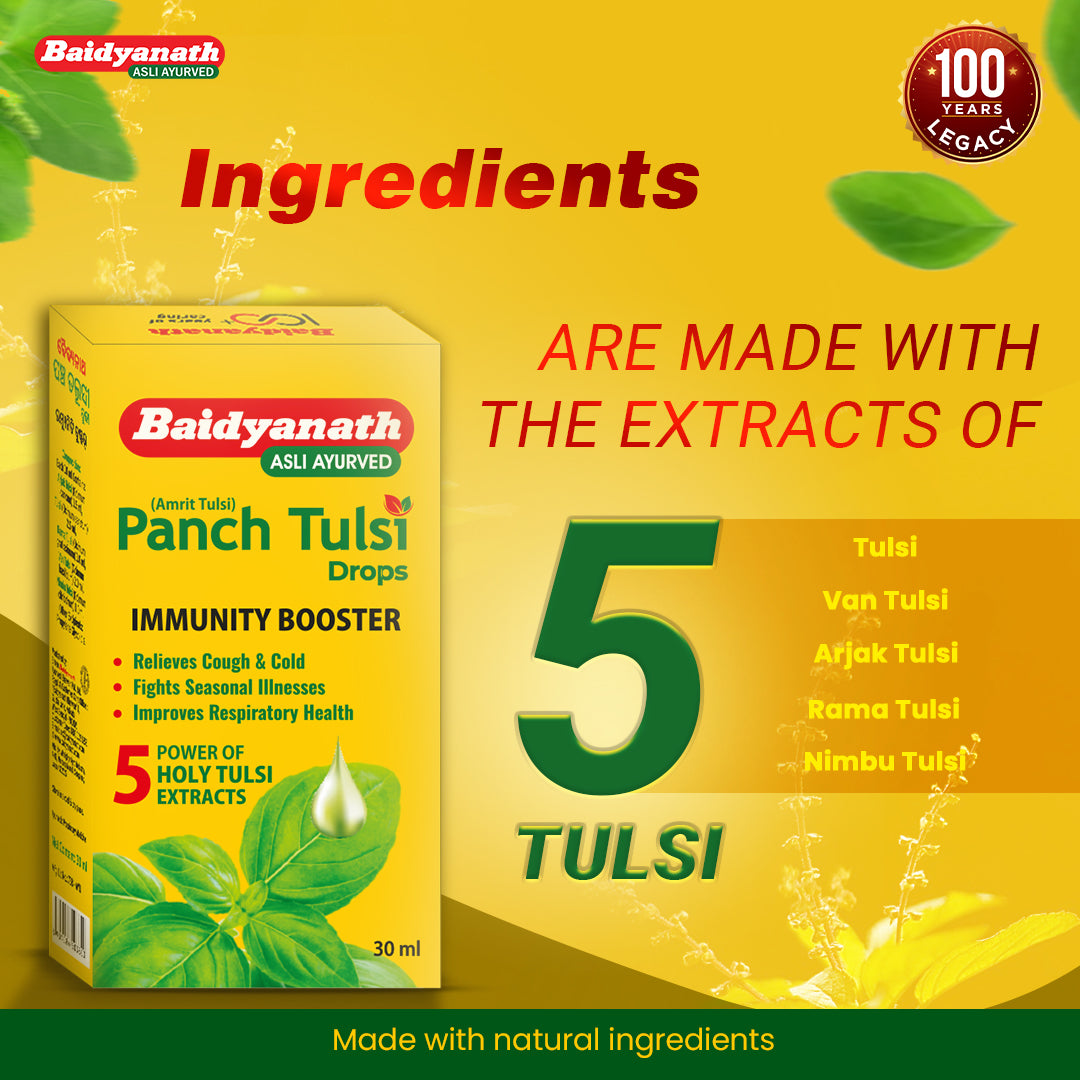 Baidyanath Panch Tulsi Drop 30 ml