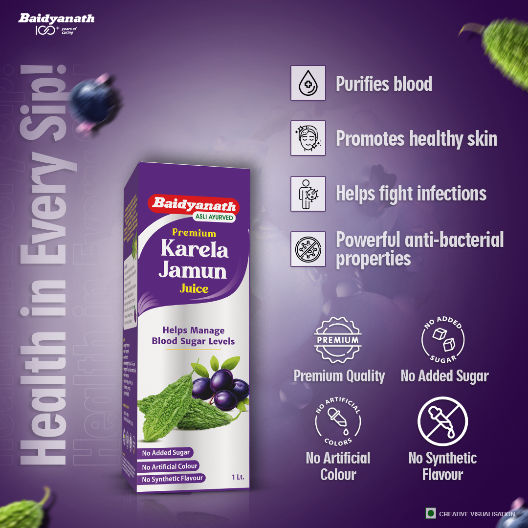 Karela Jamun Juice Maintain Healthy Blood Sugar Levels