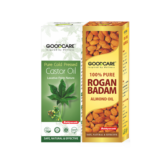 Rogan Badam & Castor Oil Combo For Ultimate Skin & Hair Care