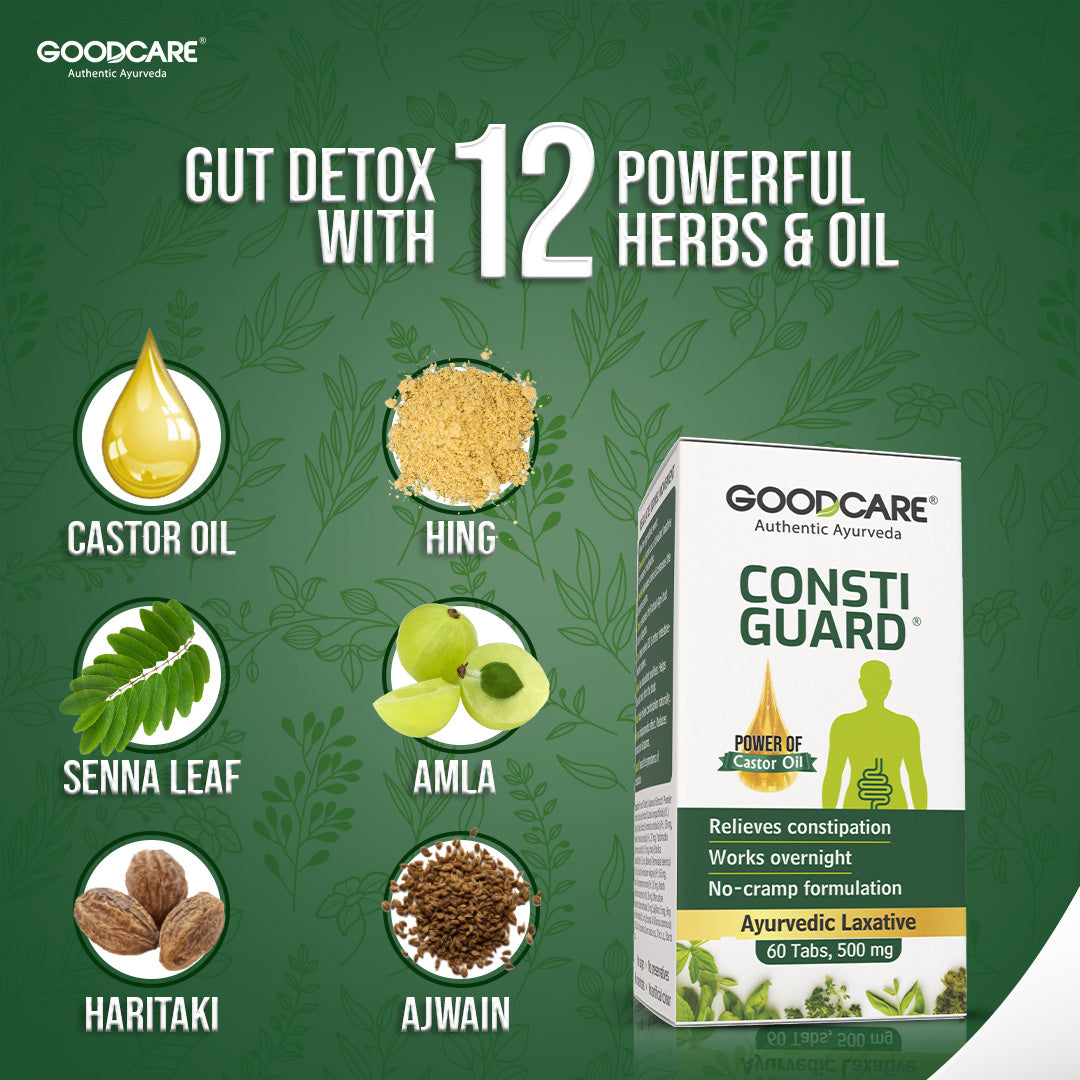 Goodcare Isabgol & Consti Guard Capsule For Healthy Gut