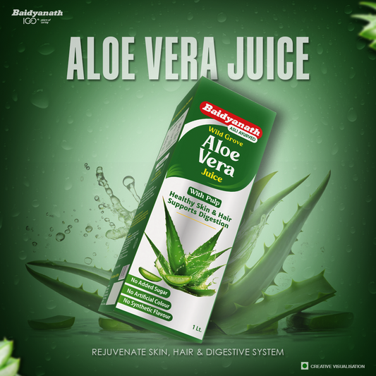 Aloevera Juice For Healthy and Glowing Skin & Hair