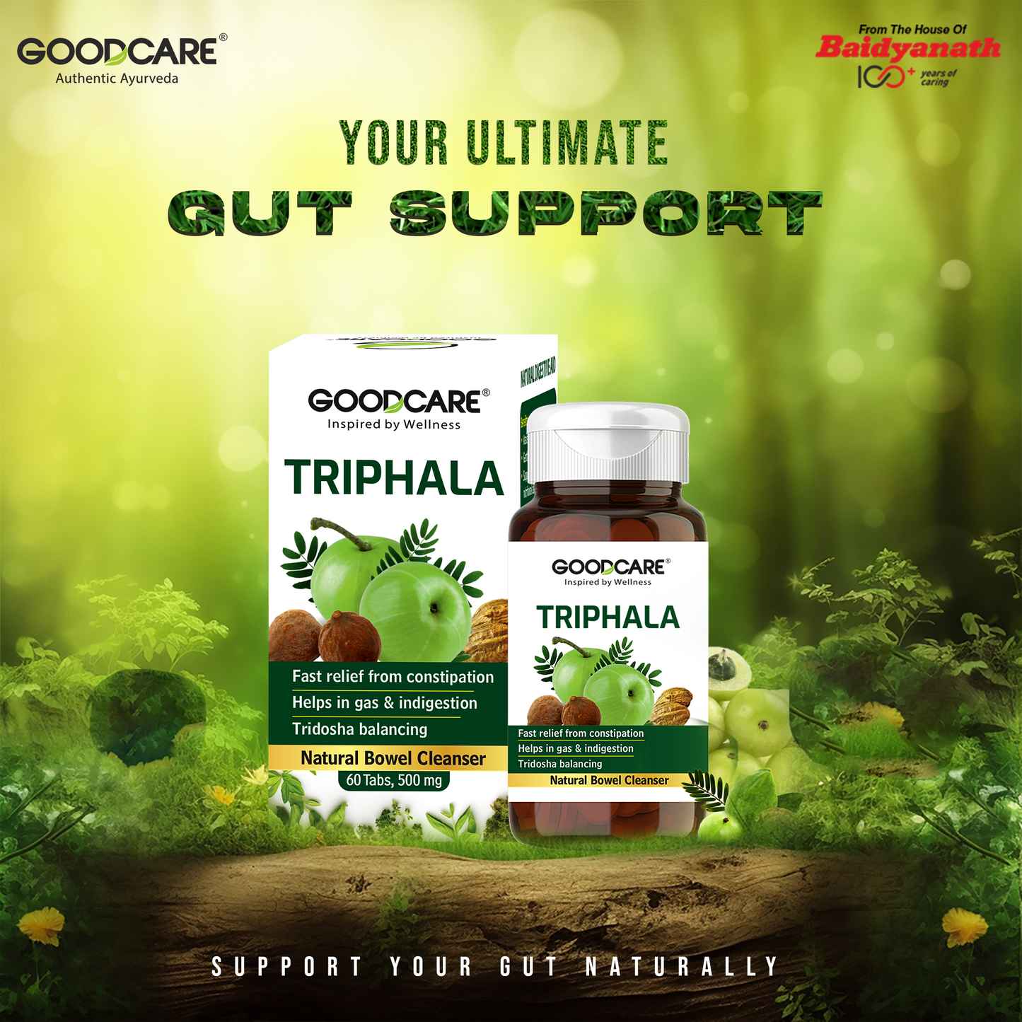 Goodcare Triphala Tablets | 60 Tab