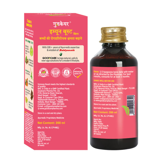 Goodcare Immune Boost Syrup For Kids-200 ml