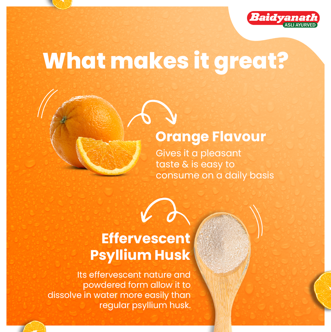 Baidyanath Isabgol Orange Lax