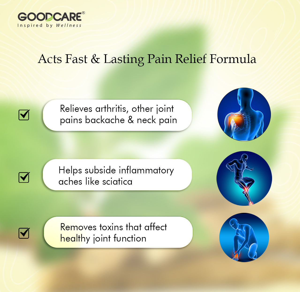 Goodcare Arth Oil | Ayurvedic Pain Relief Oil - 100ml