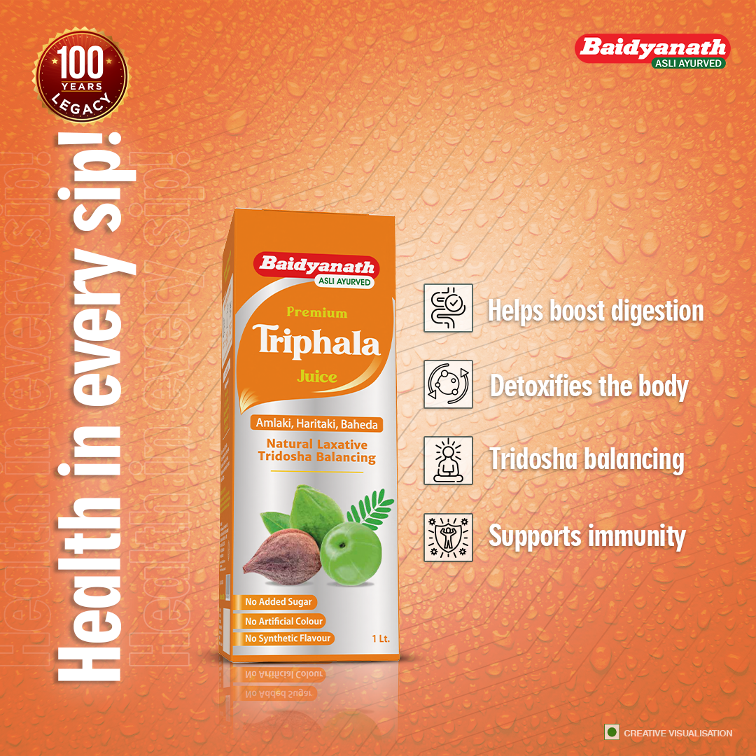 Baidyanath Premium Triphala Juice 1 Ltr