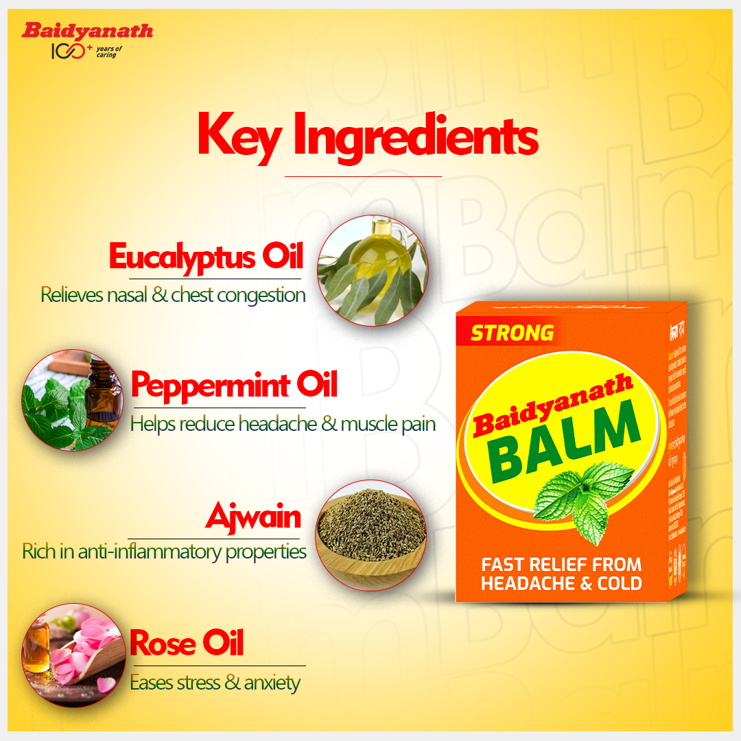 Baidyanath Balm - 8 ml