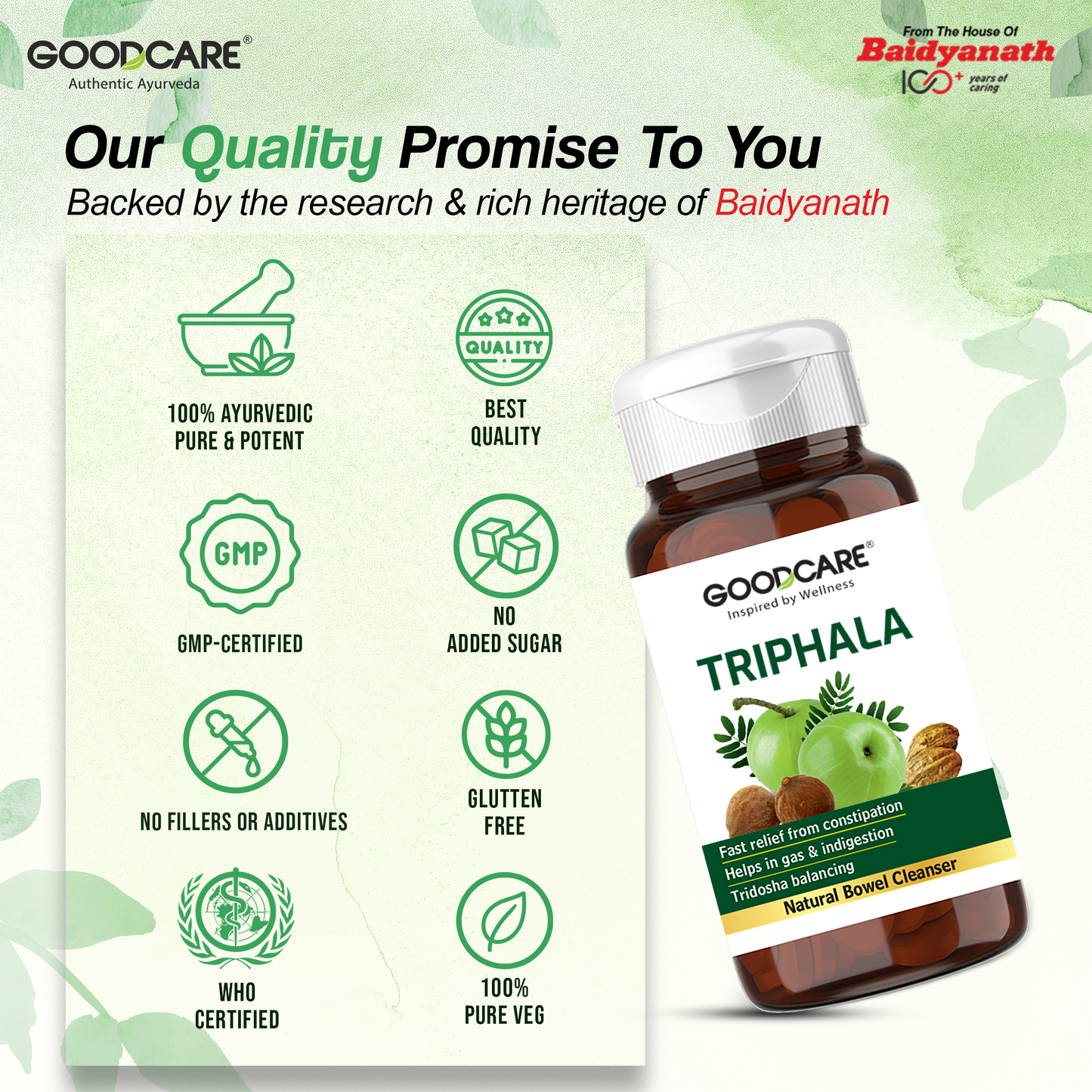 Goodcare Triphala Tablets | 60 Tab