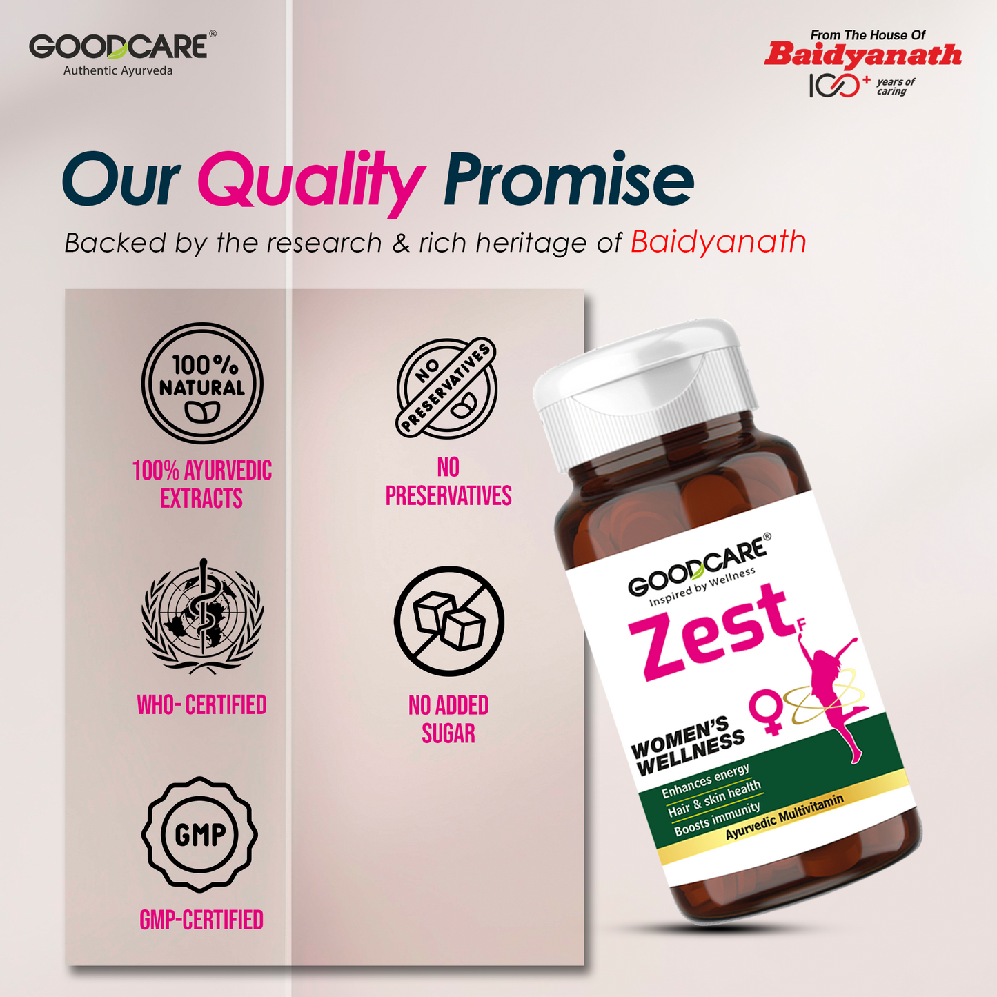 Goodcare Zest Women - 60 CP