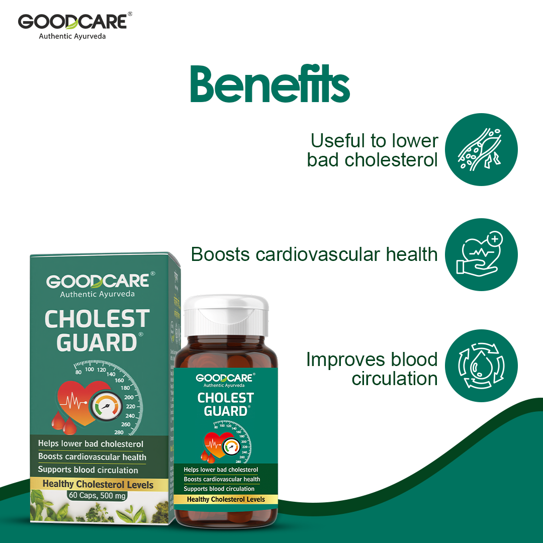 Goodcare Cholest Guard - 60 Capsules