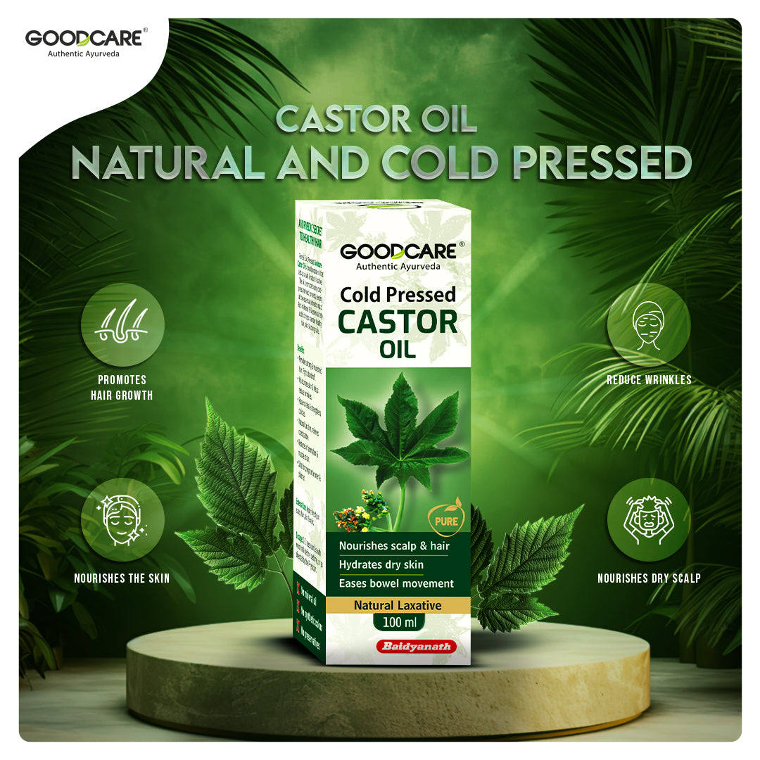 Natural Premium Cold Pressed Castor Oil