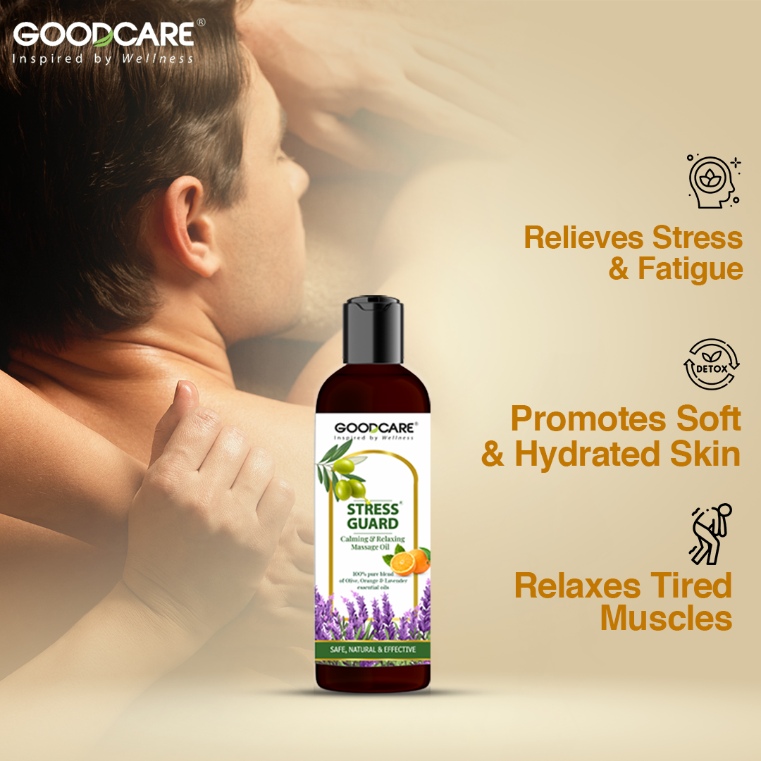 Stress Guard Massage Oil -  100ml