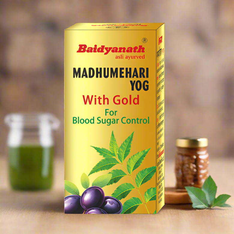 Madhumehari Yog With Gold- Effective In Managing Blood Sugar - 30 Tablets